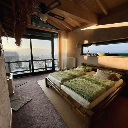 Suedlaendisches Chalet Mit Hauseigener Sauna Viechtach Esterno foto