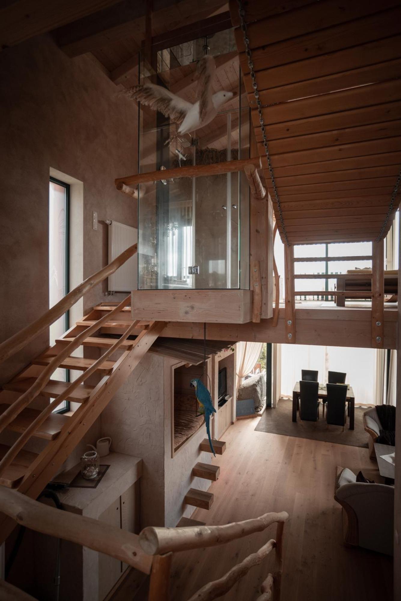 Suedlaendisches Chalet Mit Hauseigener Sauna Viechtach Esterno foto